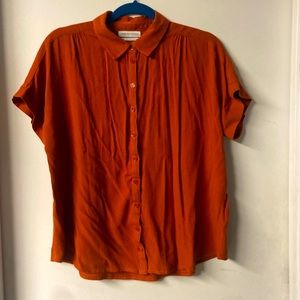 Urban Outfitters oversized button down blouse